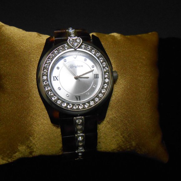 Brighton Tortoise Shell Watch - Picture 2 of 6